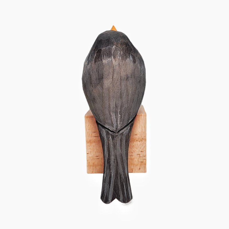 American Robin Handmade Painted Bird Decor - PAINTED BIRD SHOP