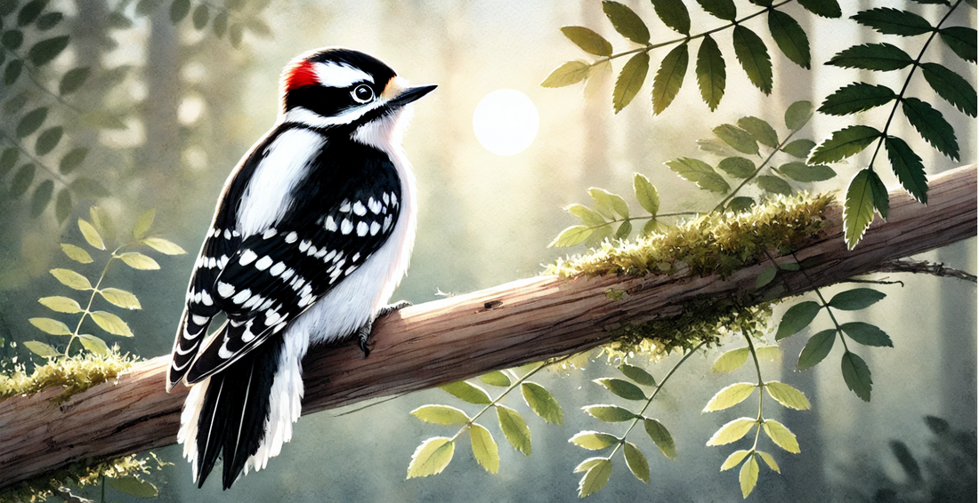 The Downy Woodpecker: Nature's Tiny Drummer