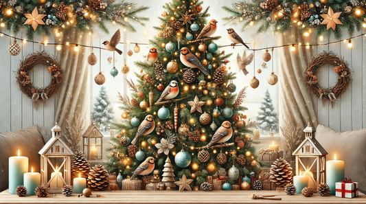 How to Decorate Your Christmas Tree with Wooden Bird Ornaments