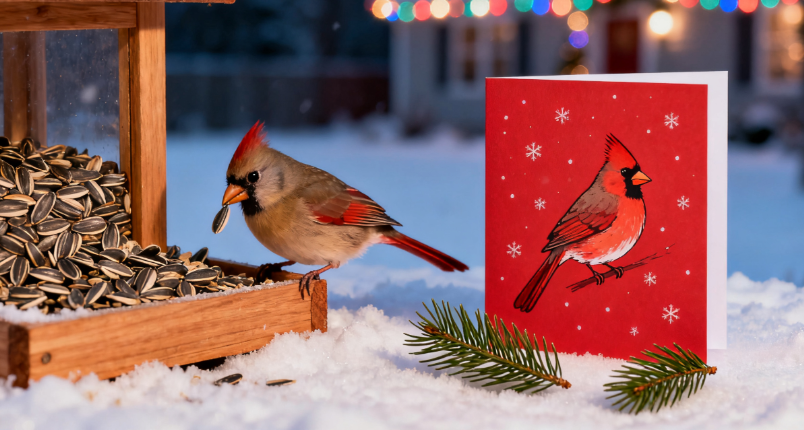 Cardinals and Christmas: Fun Facts for Kids and Parents – PAINTEDBIRD.SHOP