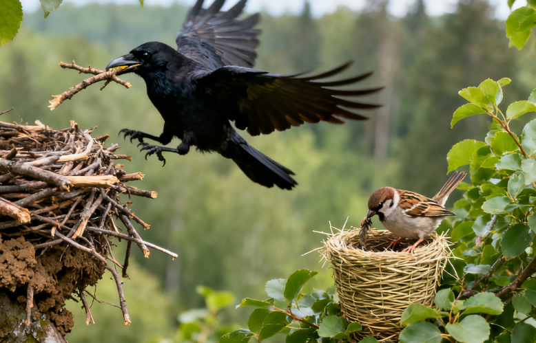 What Materials Do Birds Use to Build Nests, and How Do They Construct Them?
