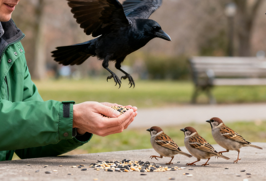 Can Birds You Feed Regularly Recognize You?