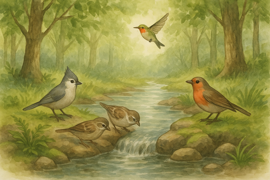 How Do Birds Find Water?