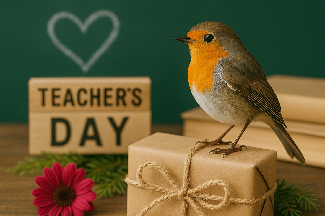 Bird Wooden Craft as a Teacher’s Day Gift