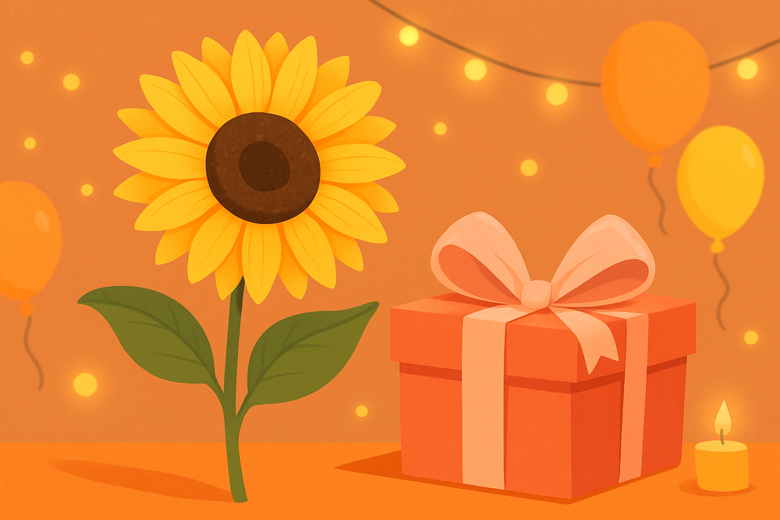 Sunflower Wooden Craft as a Birthday Gift for Your Wife