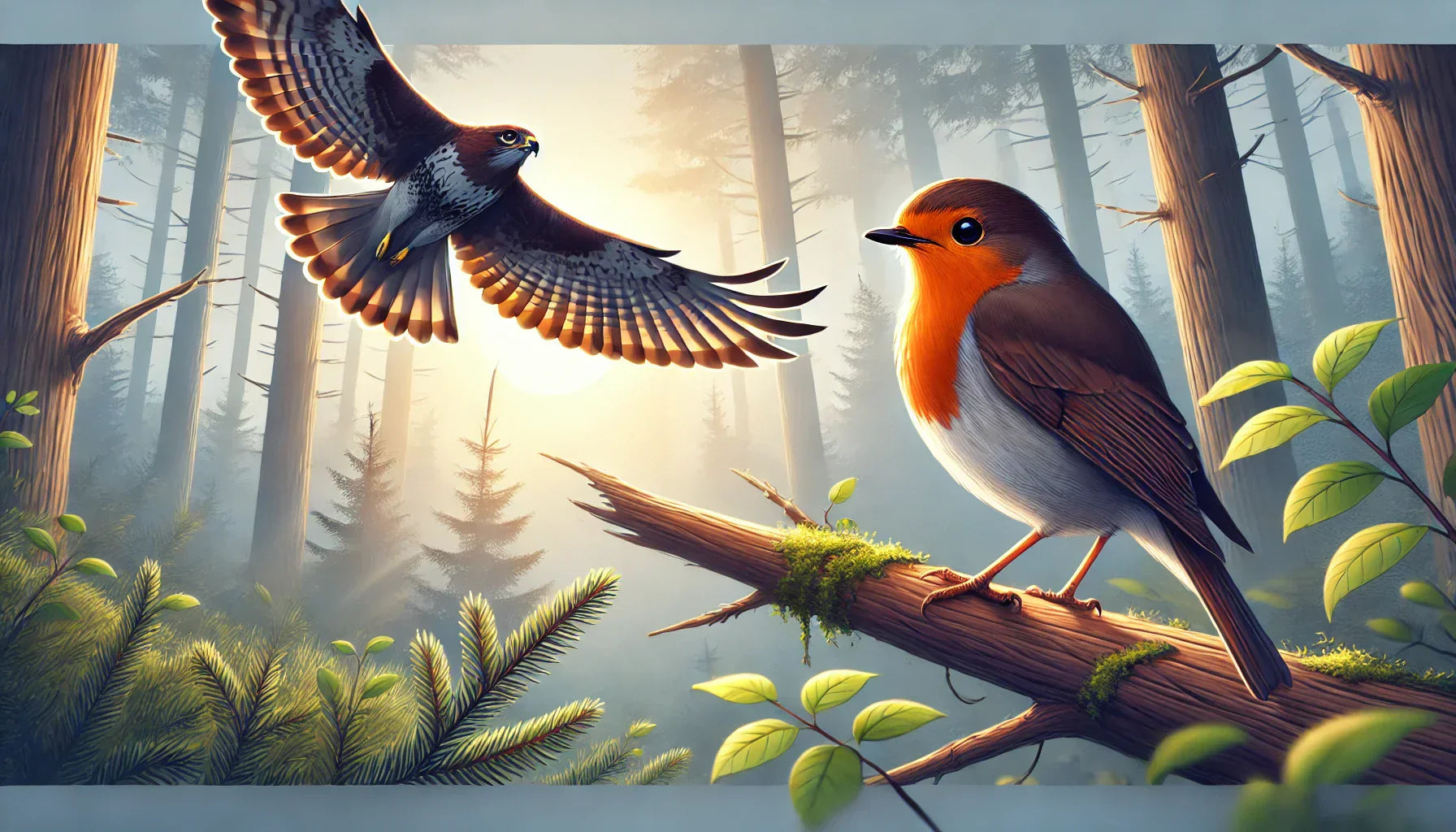 The Predators of Robins: Nature’s Challenges – PAINTEDBIRD.SHOP