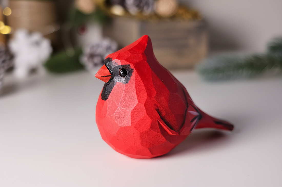 The Art of Detail: What Makes a Hand-Carved Cardinal Truly Unique