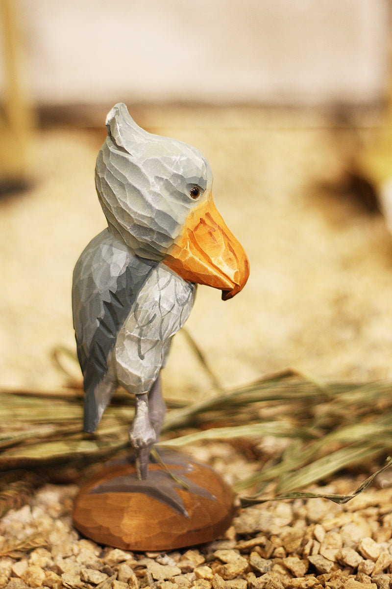 Figurines d'oiseaux Shoebill de 16 cm de haut