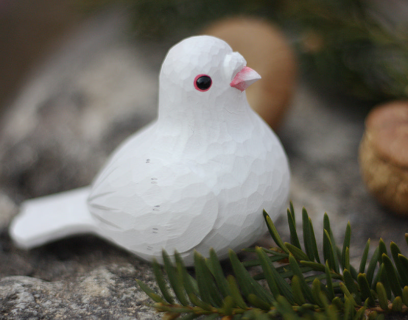 害を及ぼすハトのカップルの置物 – 完璧な家の装飾 – PAINTEDBIRD.SHOP