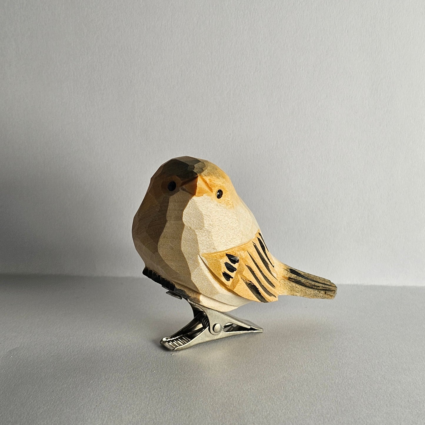 Mollig clip-on vogelornament