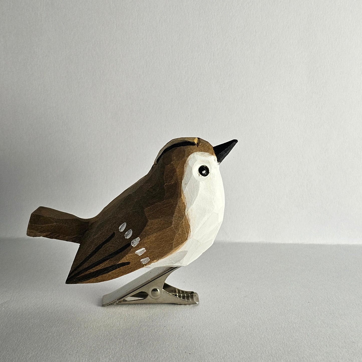 Goldcrest clip-on vogelornament