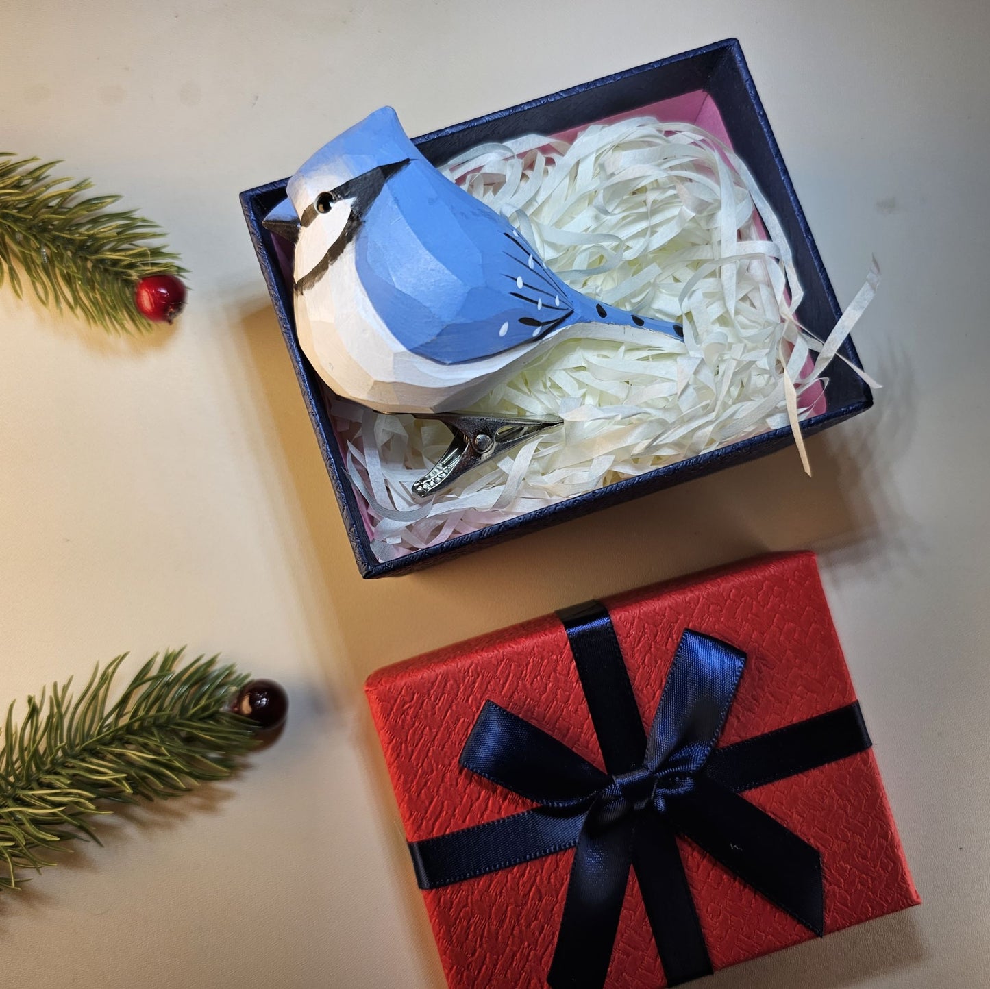 Clip-on Bird Ornaments with Gift Box Set