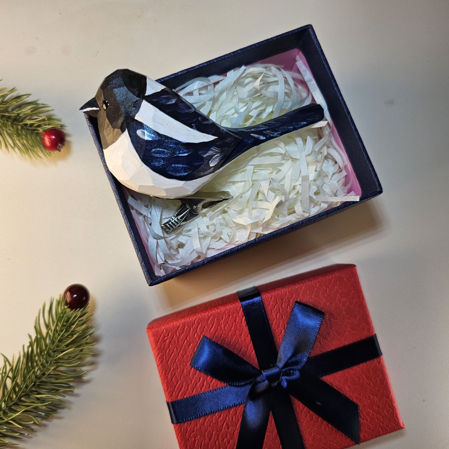 Clip-on Bird Ornaments with Gift Box Set