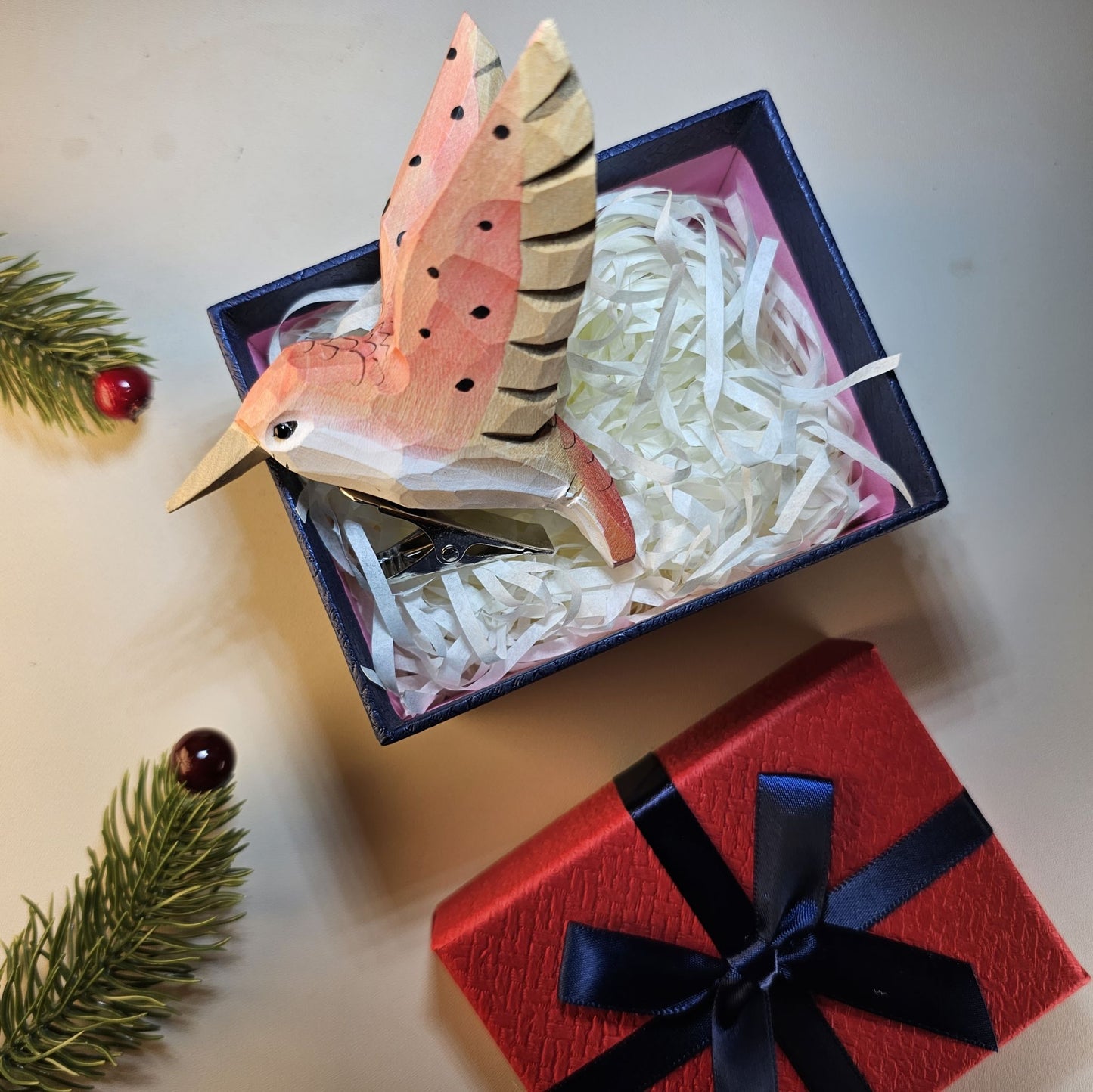 Clip-on Bird Ornaments with Gift Box Set