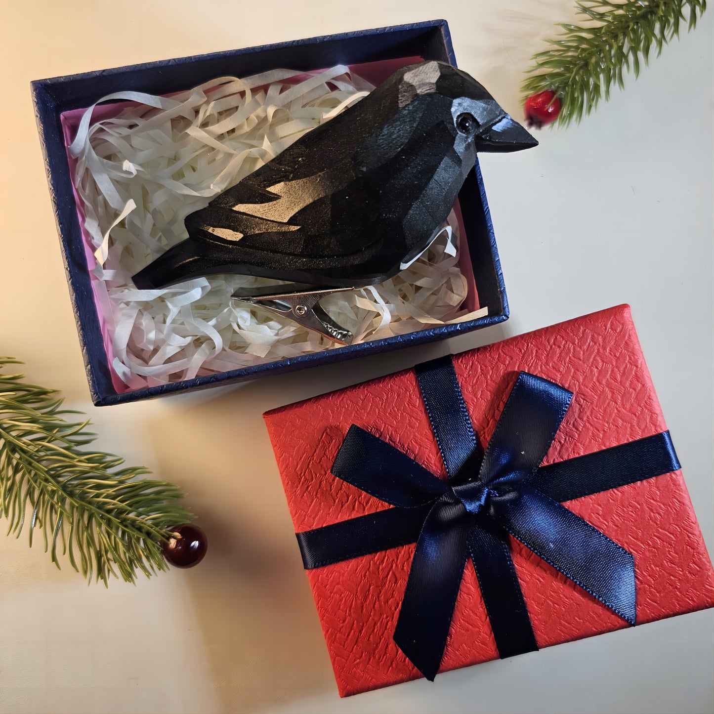 Clip-on Bird Ornaments with Gift Box Set