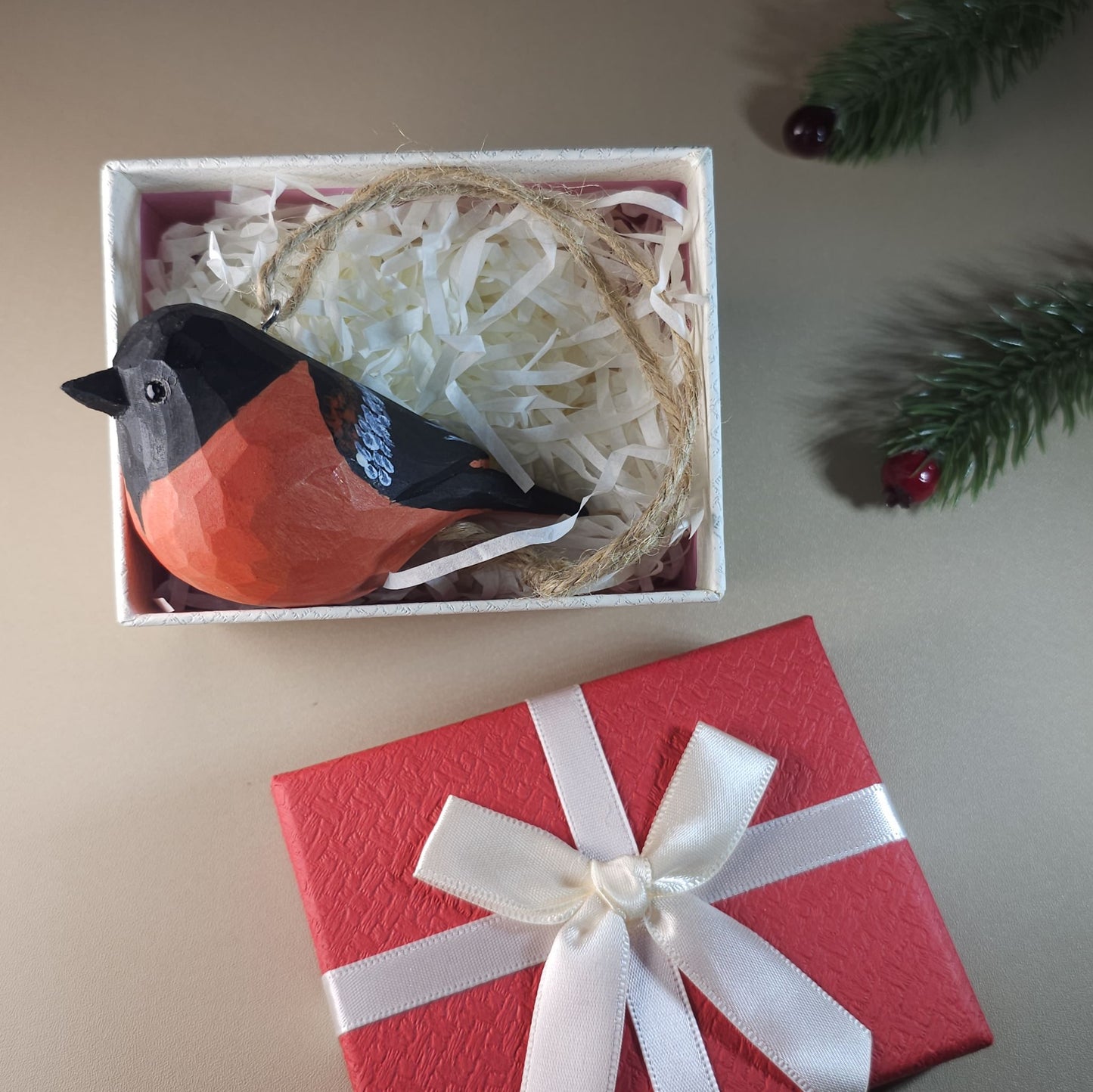 Bird Hanging Ornaments With Gift Box Set