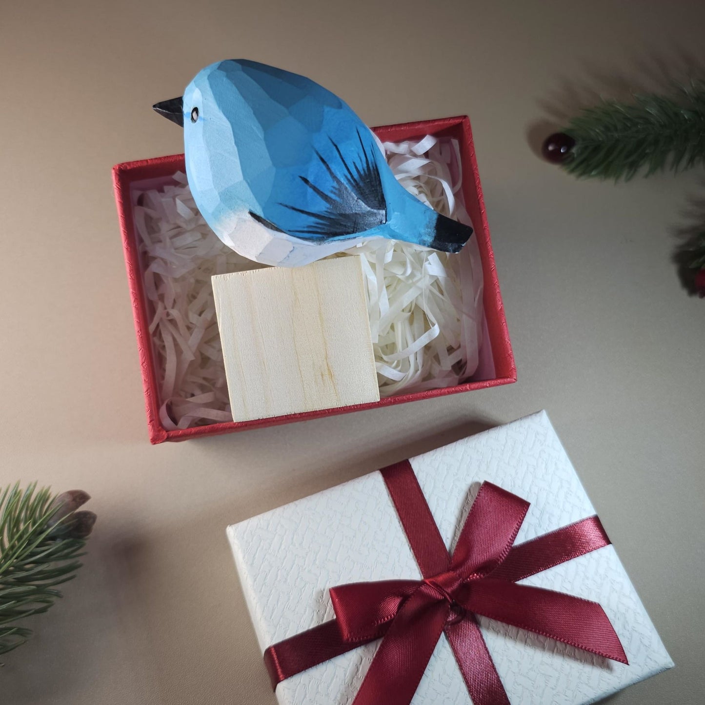 Bird Figurine with Gift Box Set