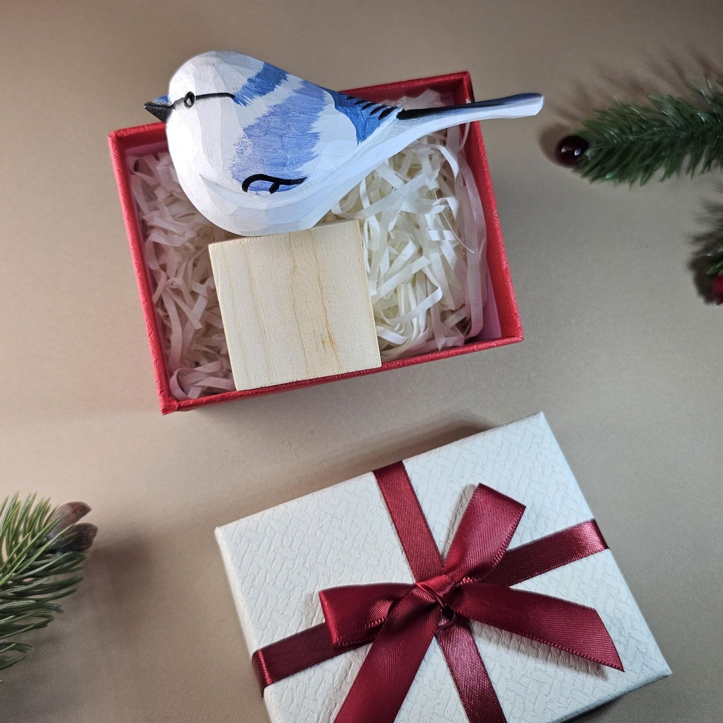 Bird Figurine with Gift Box Set
