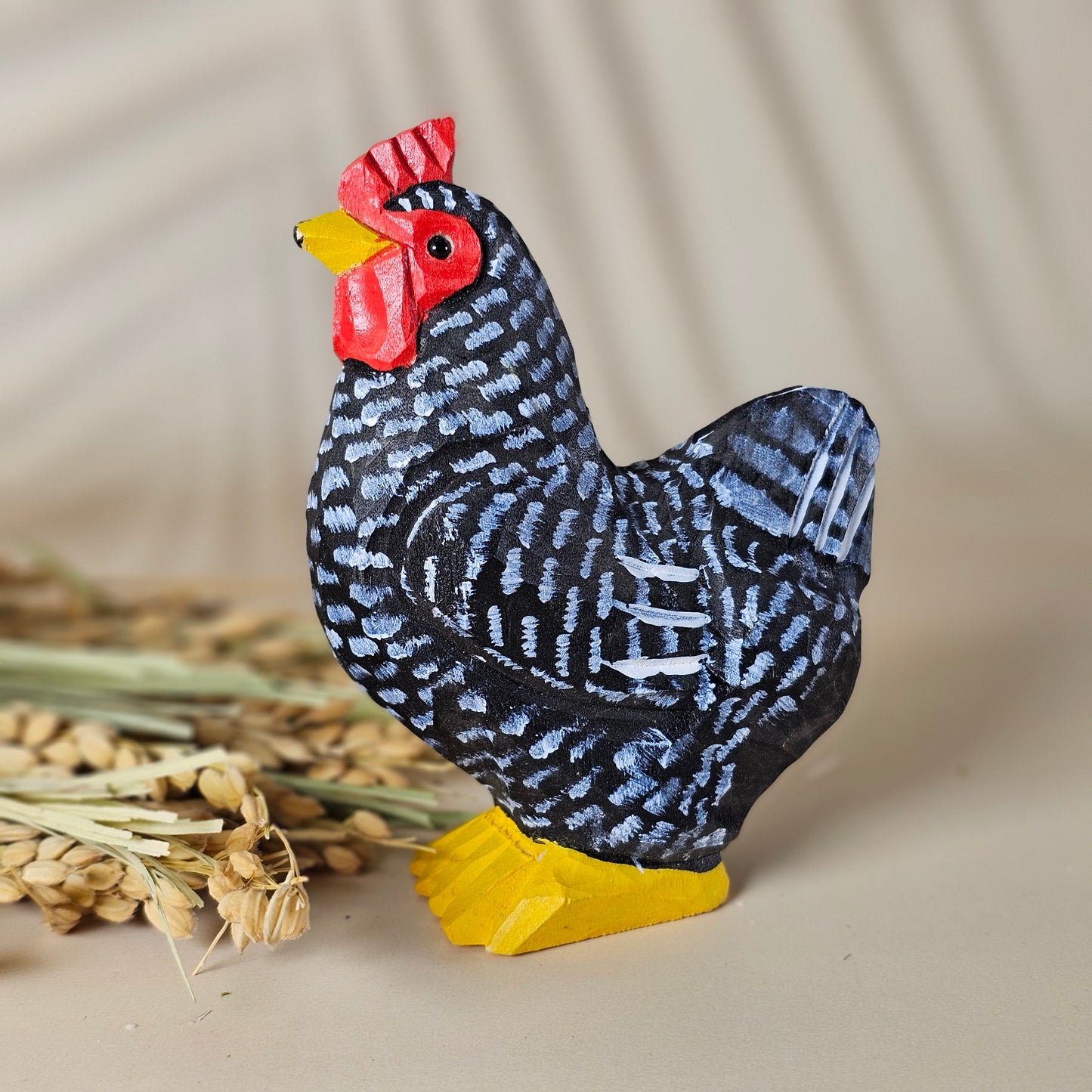 Charming Chicken Figurine for Home Decor