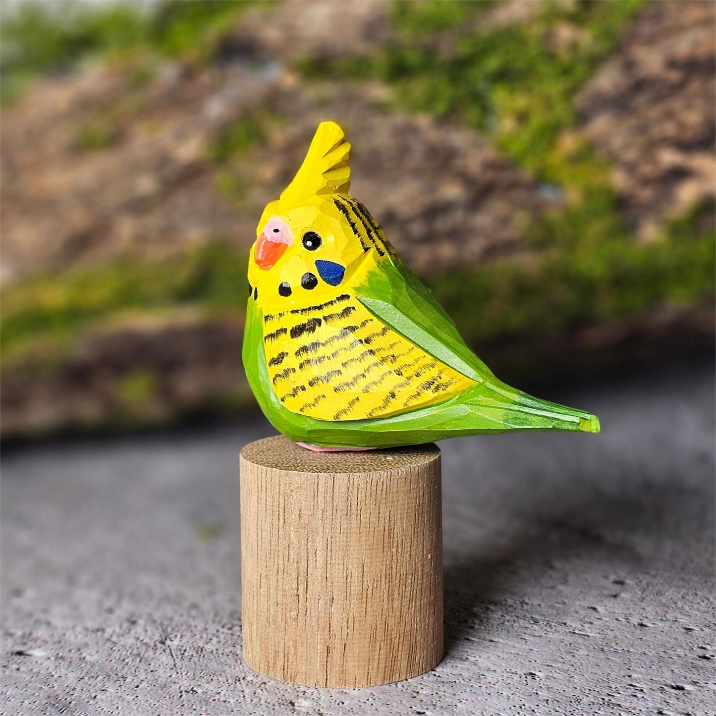 Budgie Figurine