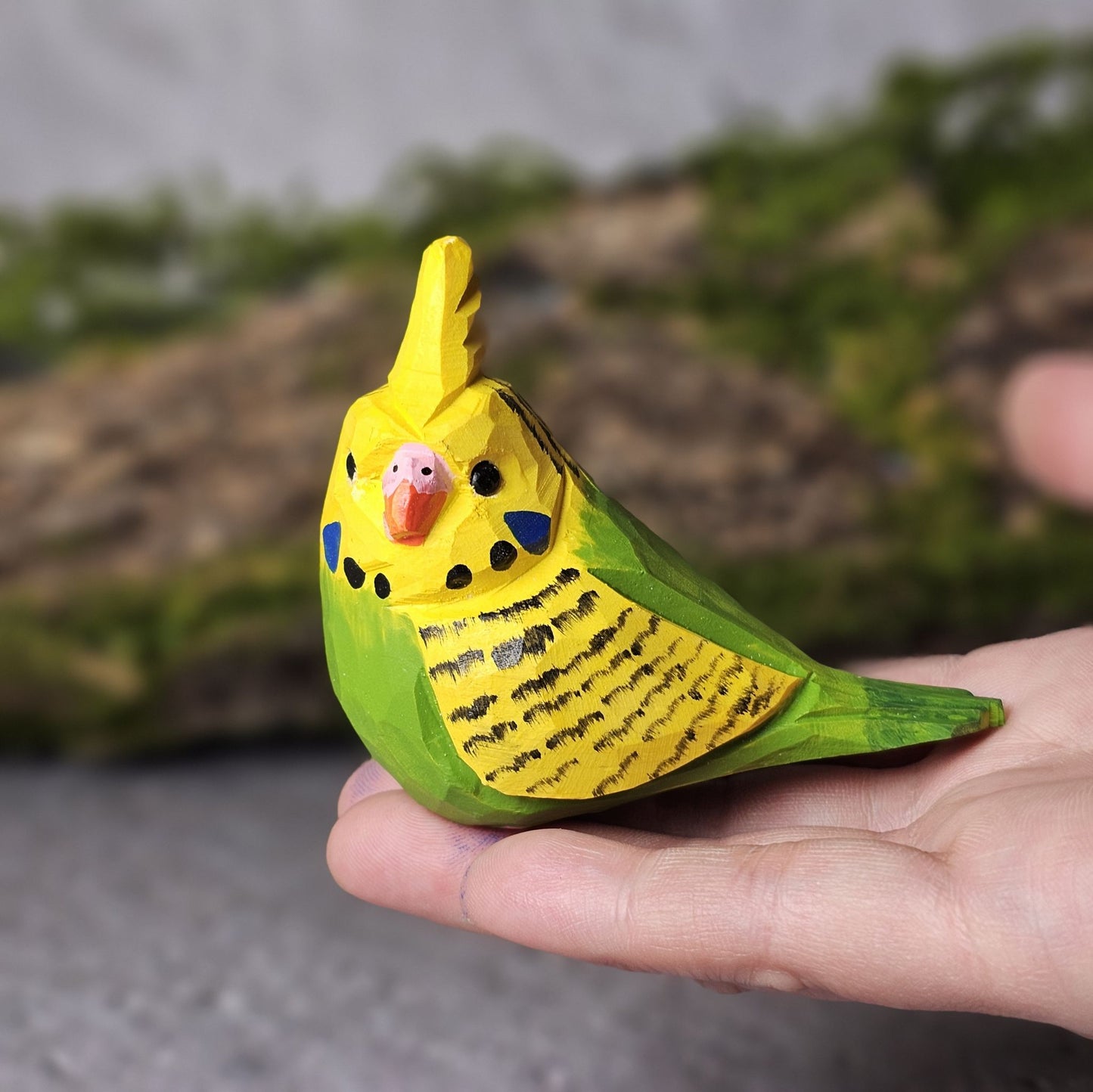 Budgie Figurine