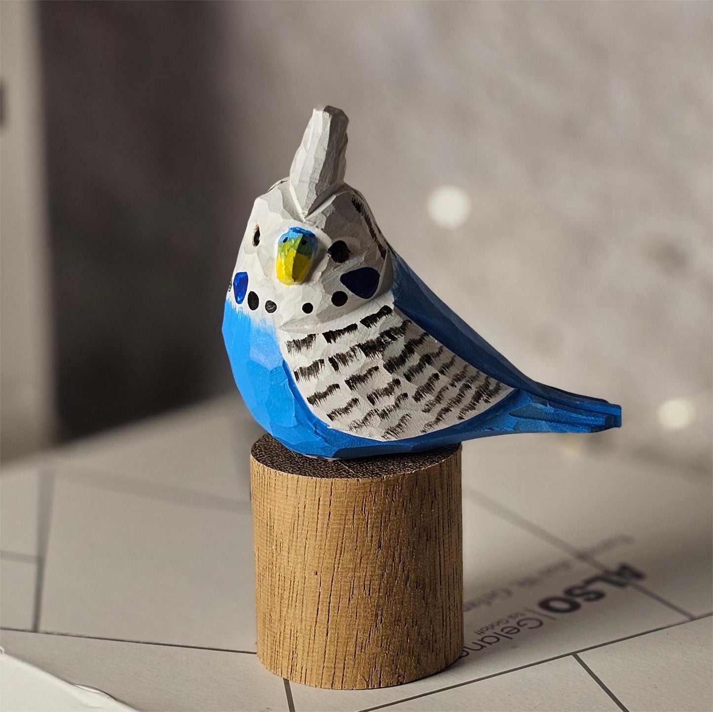 Budgie Figurine