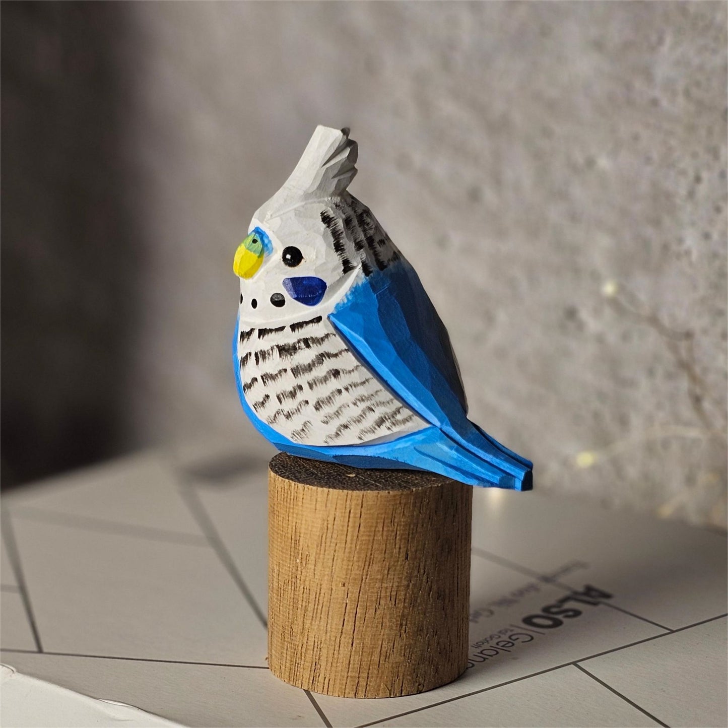 Budgie Figurine