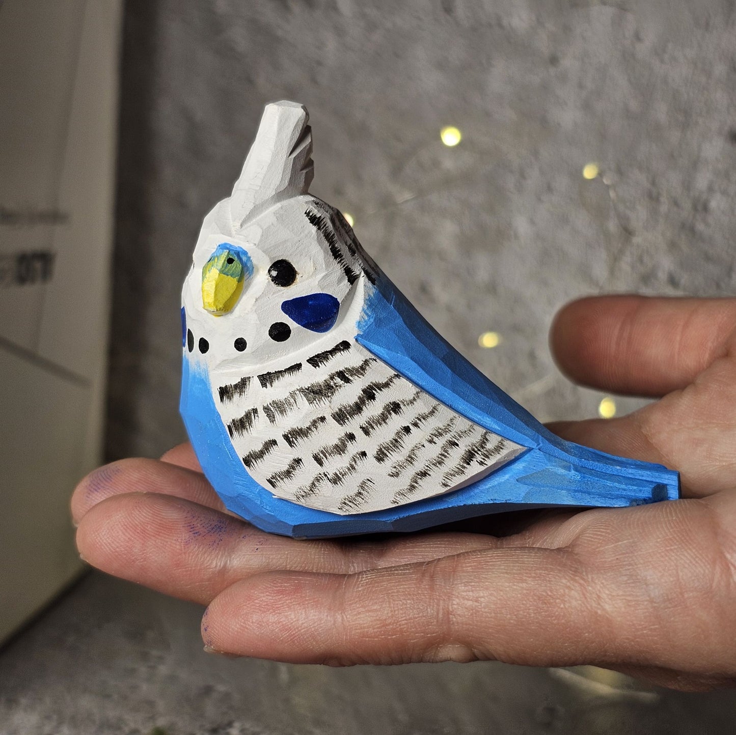 Budgie Figurine