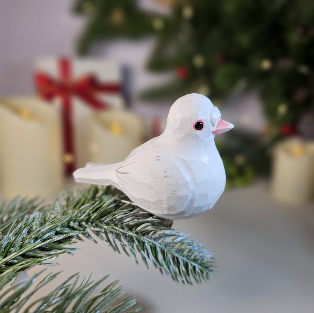 Pigeon 木製クリップ式クリスマスツリー オーナメント