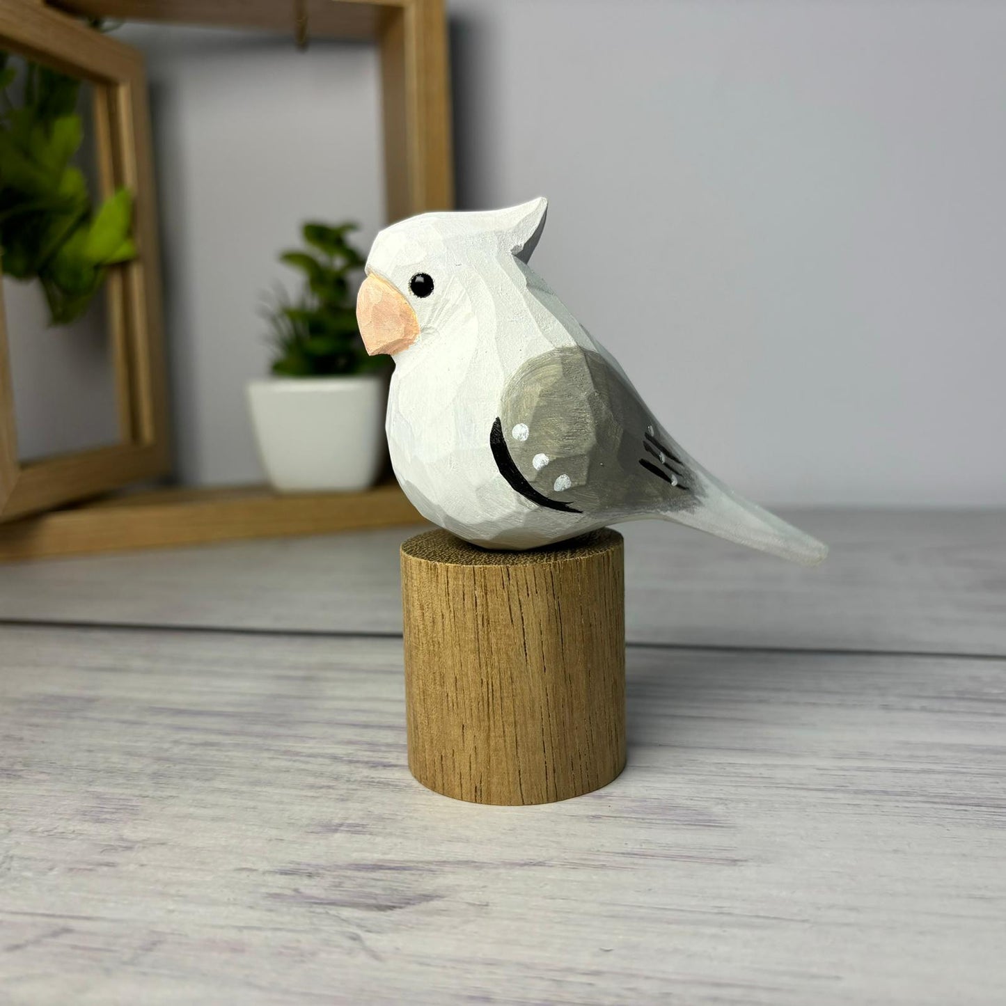 Cockatiel Pair figurine