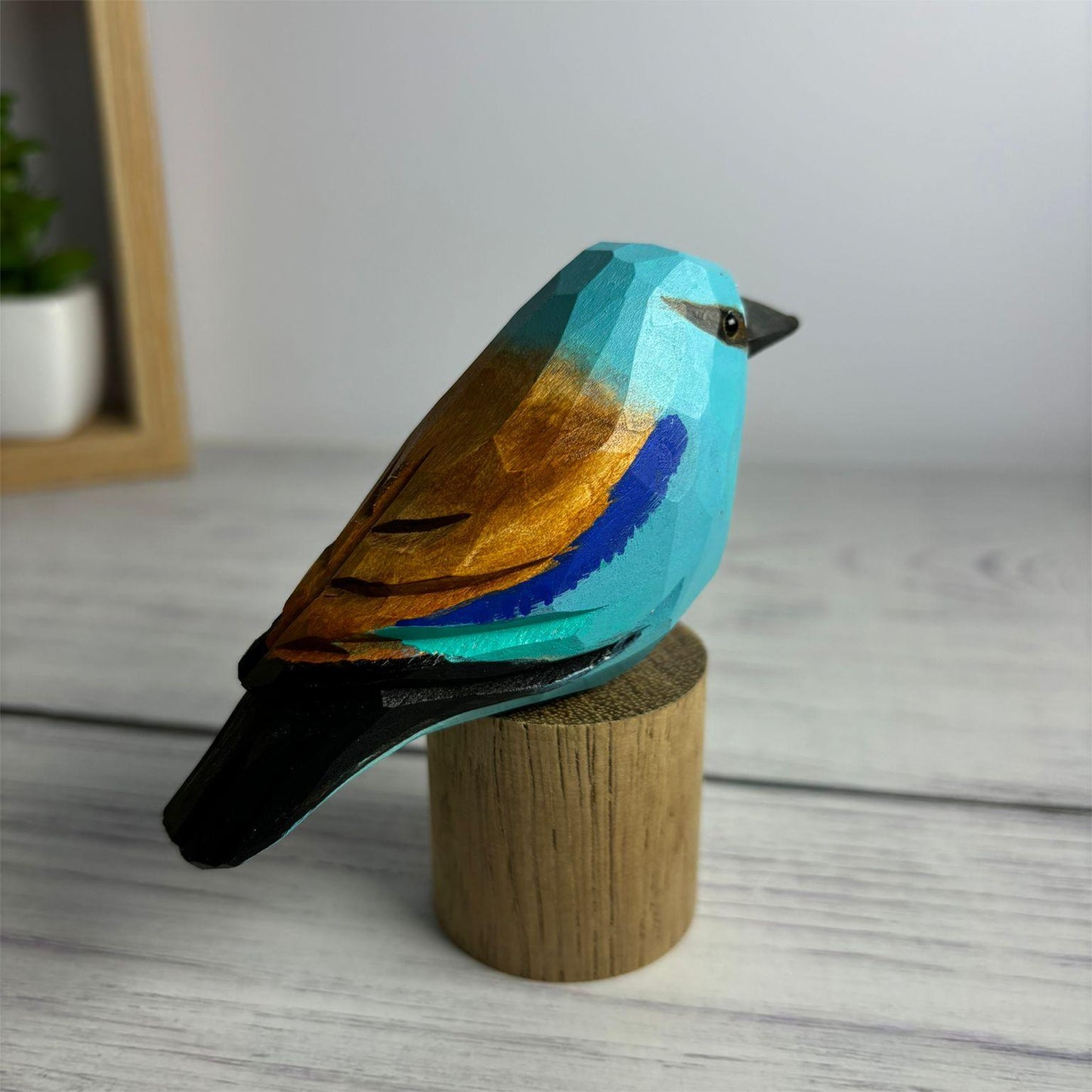 European Roller Figurine