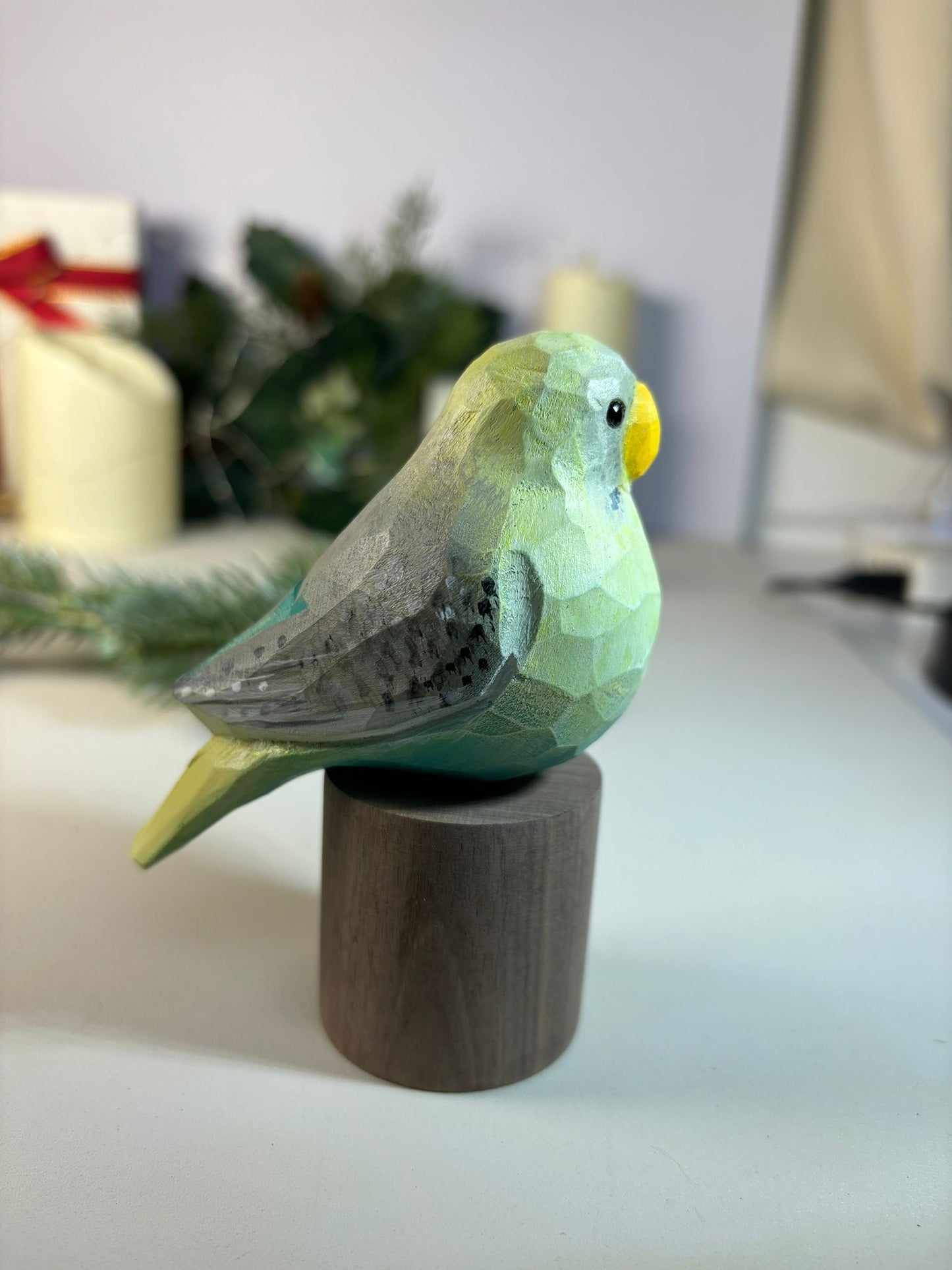 Budgie realizzato a mano e personalizzato