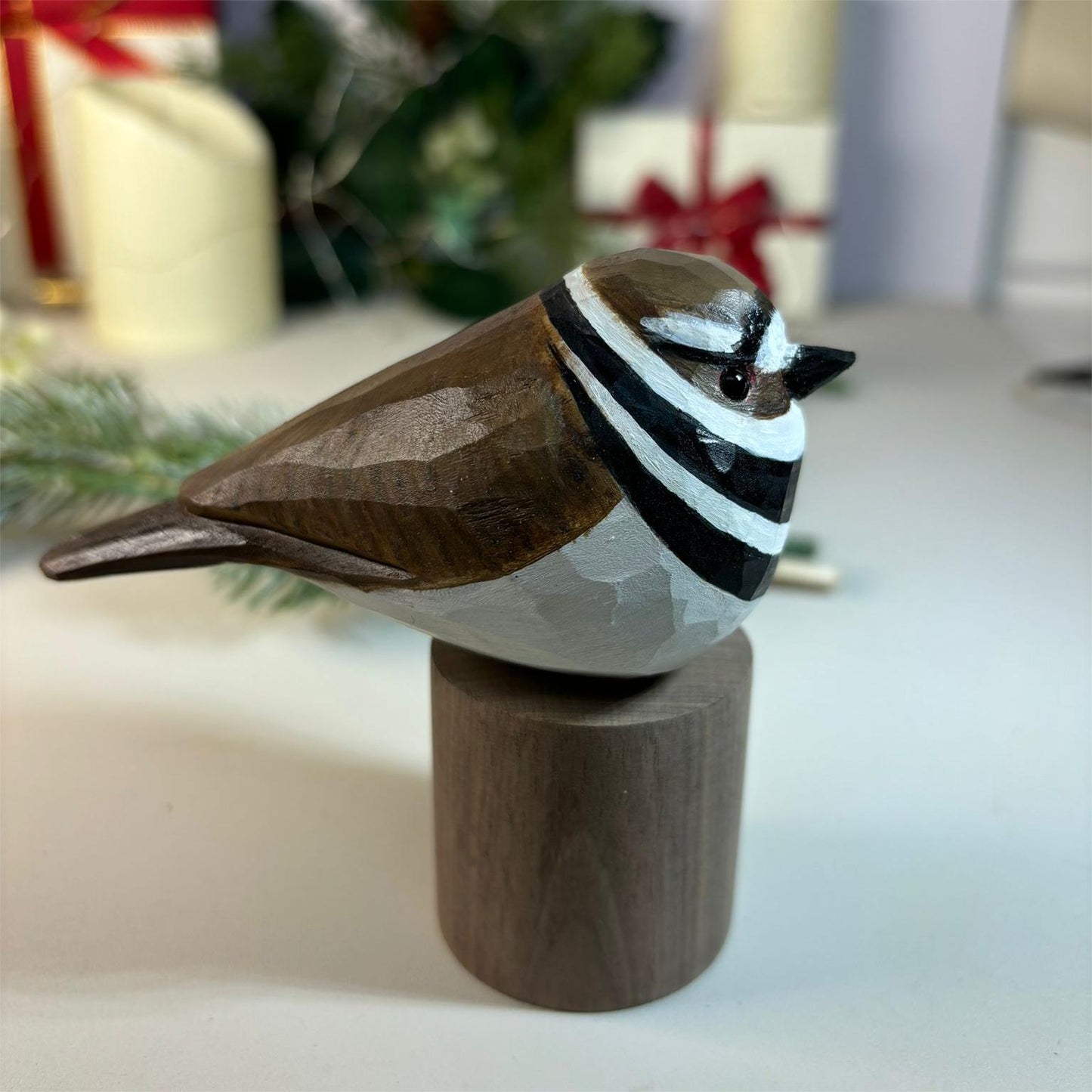 killdeer-Custom-Sculpted Hand-Painted Birds