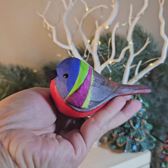 Bunting-V2 Clip-on Bird Ornament